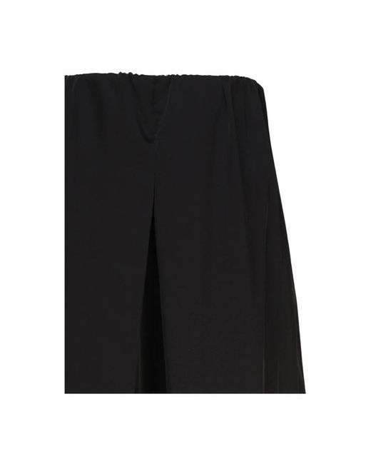 Mariuccia Milano Black Wide Trousers