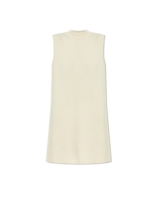 Jil Sander Wollen Vest in het Natural