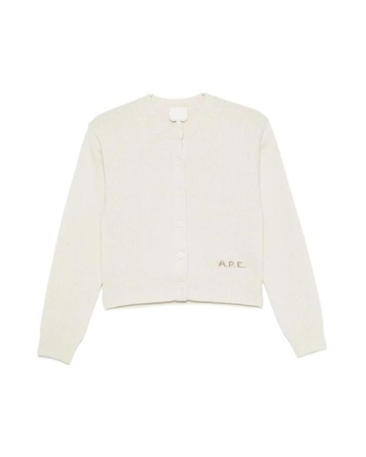 Cardigans A.P.C. de color White