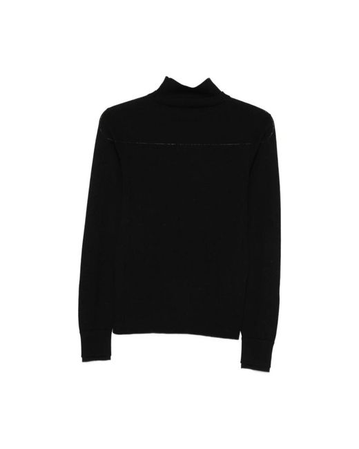 Turtlenecks Seventy de color Black