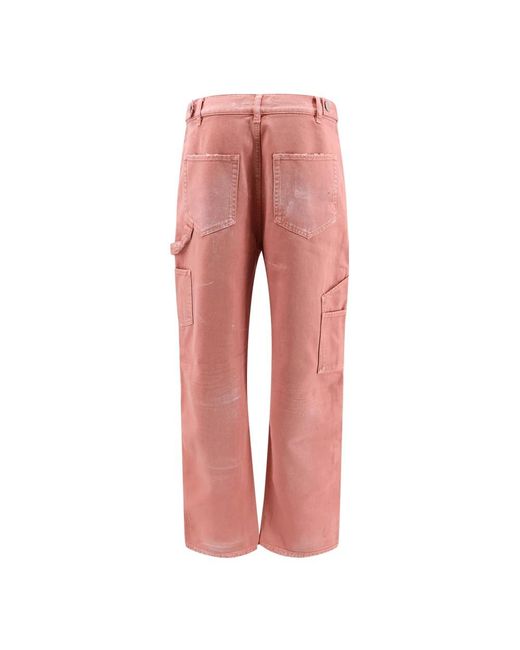 Pinko Red Straight Fit Jeans