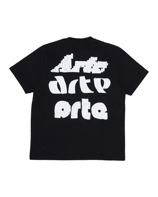 Arte' Black T-Shirts for men
