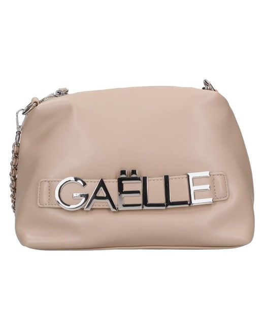 Gaelle Paris Natural Shoulder Bags