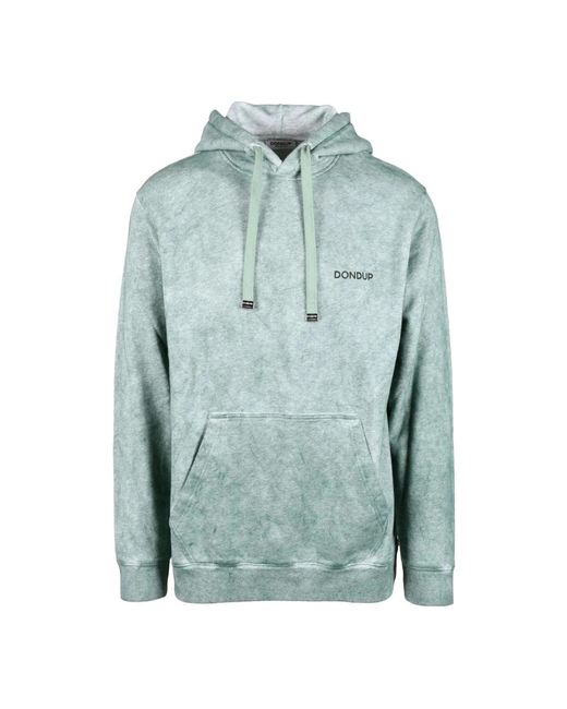 Felpa in cotone di Dondup in Blue da Uomo