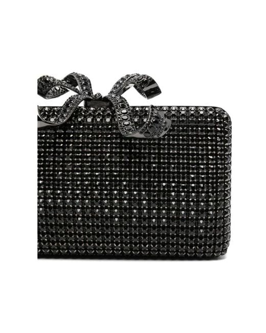 Self-Portrait Clutches in het Black