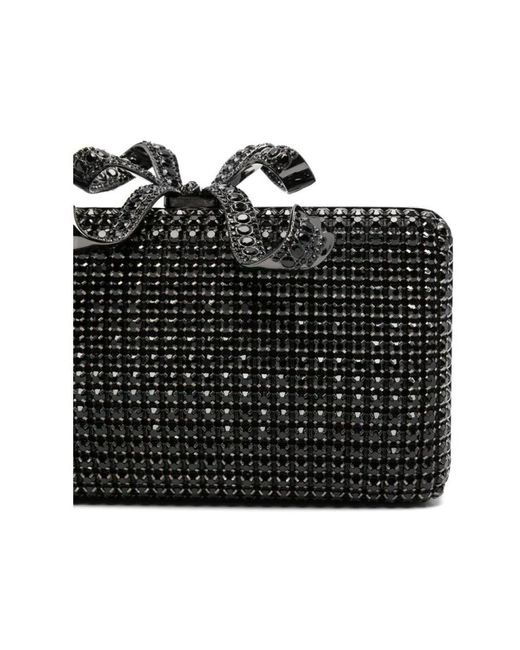 Self-Portrait Clutches in het Black