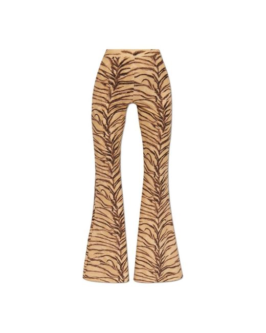 Pantalones estampados de animal Stella McCartney de color Natural