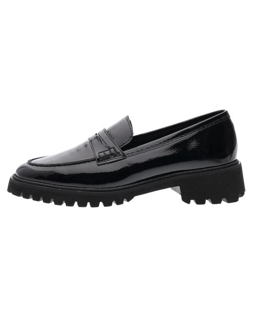 Ara Black Loafers