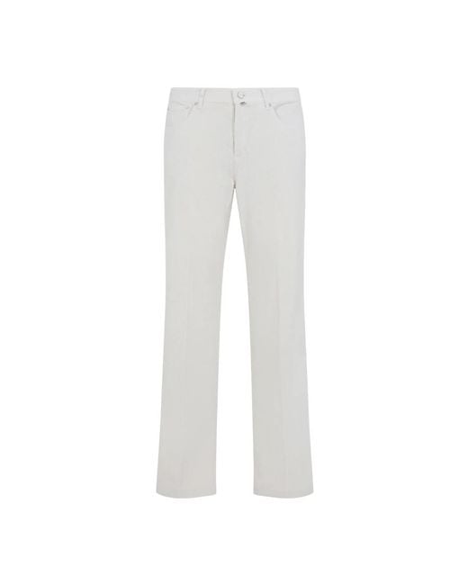 Kiton Gray Cotton Paint for men