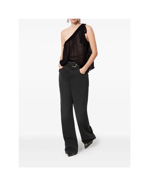 Isabel Marant Black Sleeveless Tops