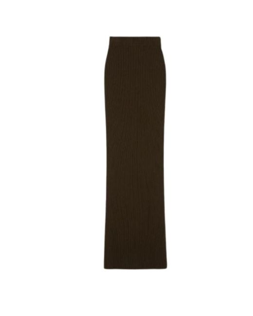 Max Mara Brown Maxi Skirts