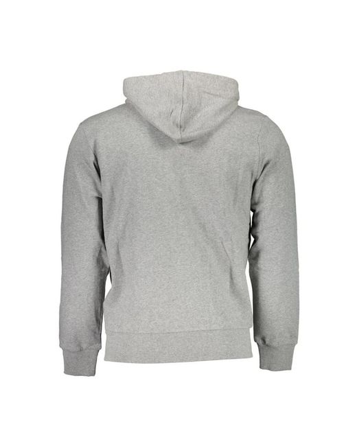 La Martina Gray Zip-Throughs for men