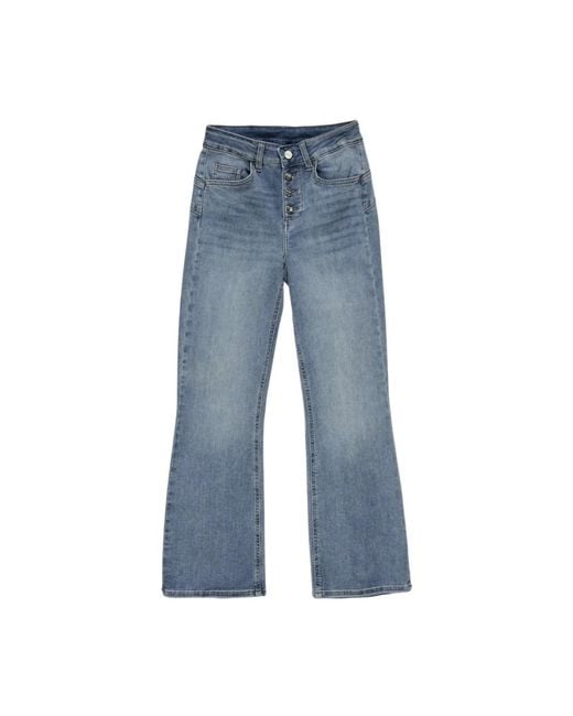 Liu Jo Bootcut Princess Jeans in het Blue
