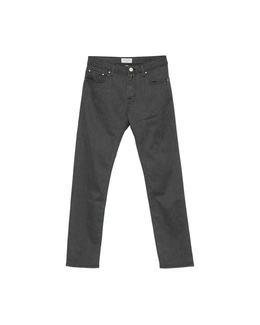 Jacob Cohen Gray Slim-Fit Trousers for men