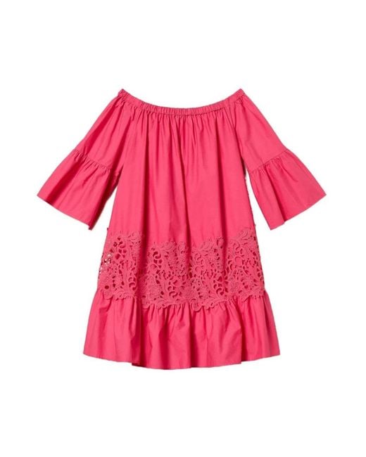Twinset Pink Summer Dresses