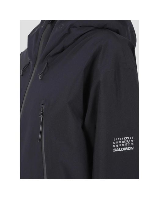 MM6 by Maison Margiela Blue Down Jackets