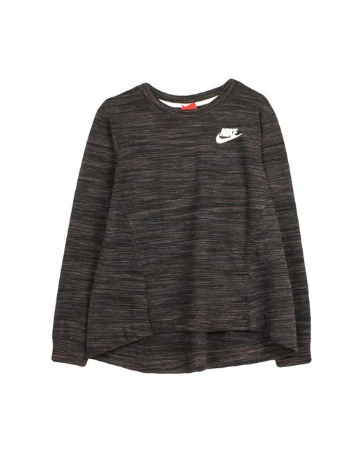 Nike Black Long Sleeve Tops