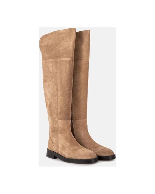 Alpe Brown High Boots