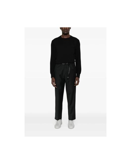 La Fileria Black Round-Neck Knitwear for men