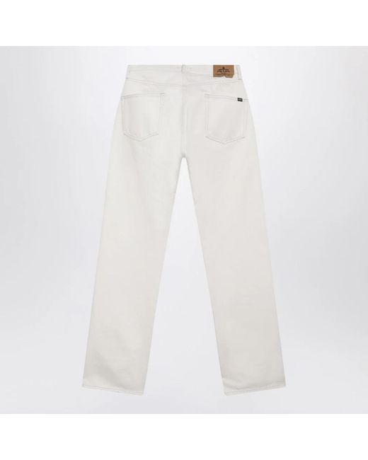Prada Jeans ,Wit ,Straight Jeans in het White voor heren