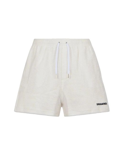 DSquared² White Beachwear for men