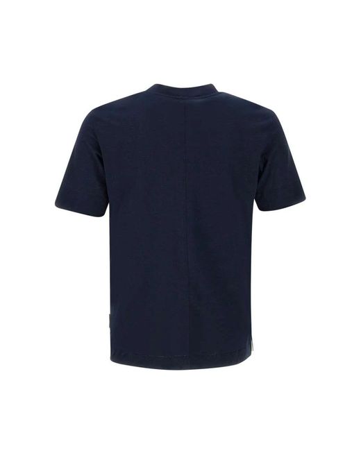 Paolo Pecora T-Shirts in Blue für Herren