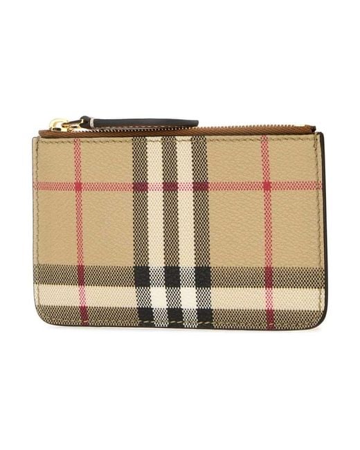 Burberry Natural Wallets & Cardholders