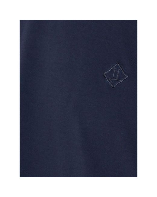 T-Shirts Herno de hombre de color Blue