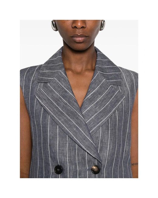 Max Mara Vests in het Gray