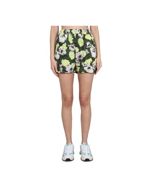 MSGM Bermuda Shorts in het Green