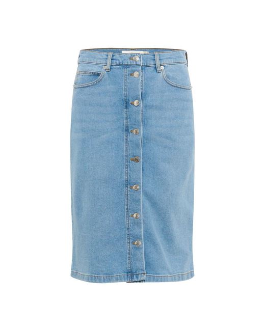 Denim Skirts Inwear en coloris Blue