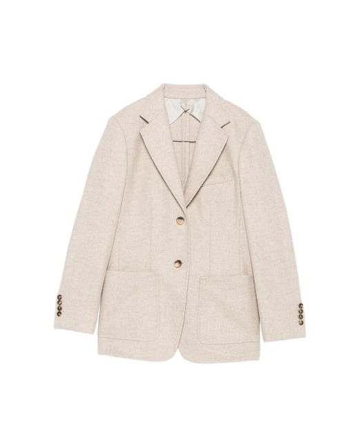 Max Mara Natural Blazers
