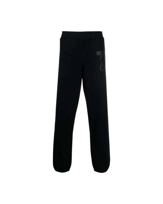 Moschino Black Sweatpants for men