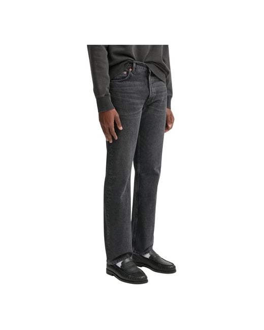 Samsøe & Samsøe Rechte Jeans in het Black voor heren