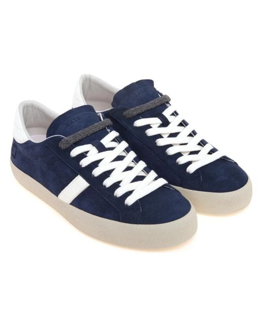 Date Blue Sneakers for men