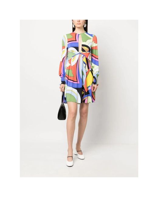 Moschino Blue Short Dresses