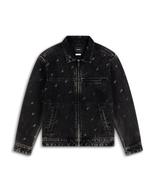 Axel Arigato Signature a denimjacke in Black für Herren