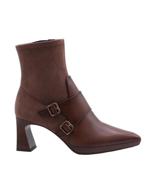 Hispanitas Brown Heeled Boots