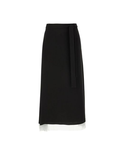 Fendi Rokken ,Zwart ,Stijlvolle Gonne Voor Een Trendy Look in het Black