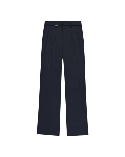flâneur Blue Wide Trousers for men