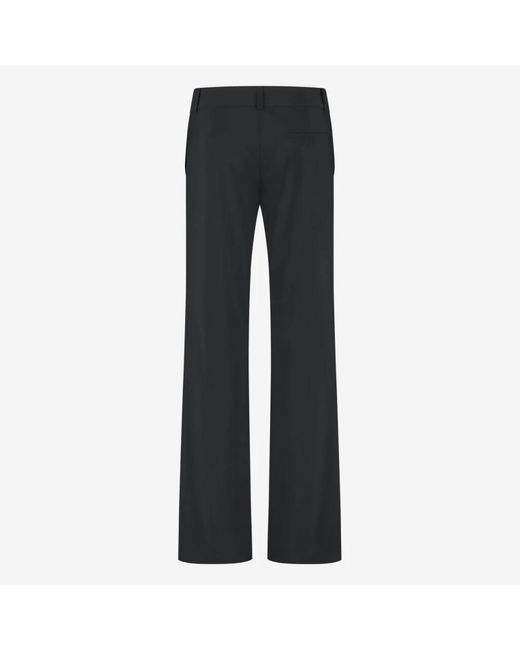 Trousers > straight trousers Jane Lushka en coloris Gray