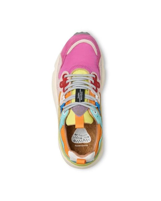 Flower Mountain Blue Sneakers