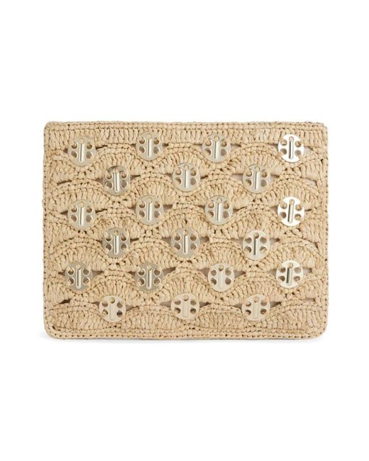 Clutches di Rabanne in Metallic