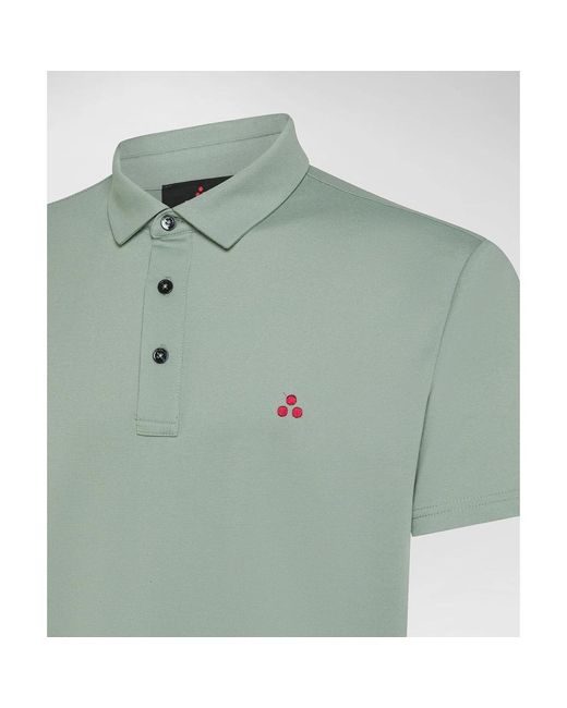 Peuterey Green Polo Shirts for men