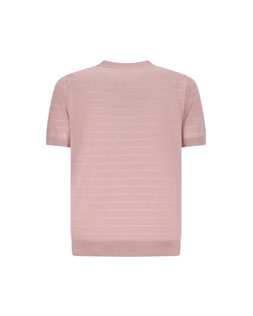 Lardini Pink T-Shirts for men