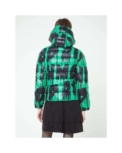 John Richmond Green Down Jackets