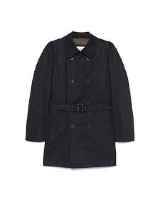 Herno Jassen ,Blauw ,Katoen Trench Doppiopetto Dean in het Blue voor heren