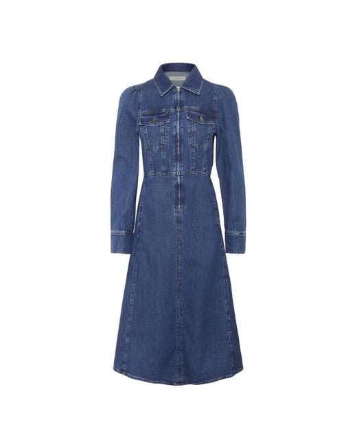 Inwear Blue Midi Dresses