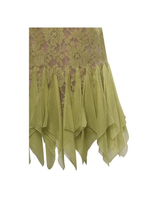 Valentino Garavani Green Short Dresses