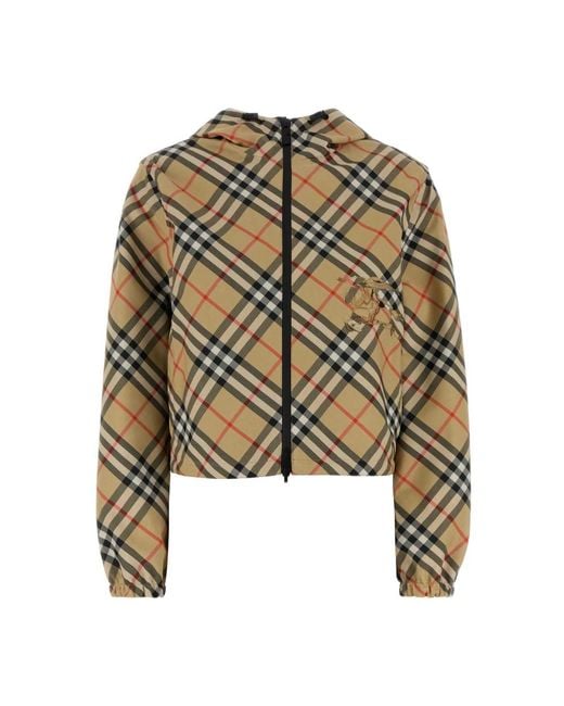 Burberry Metallic Light Jackets